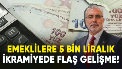 Bakan Işıkhan duyurdu: Emeklilere 5 bin liralık ikramiyede flaş gelişme!