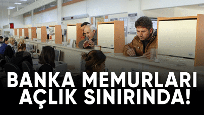 Bankacılar açlık sınırında! Maaşları enflasyonun altında kaldı