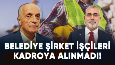 Belediye şirket işçileri kadroya alınmadı!