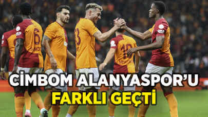 Cimbom Alanyaspor'u farklı geçti