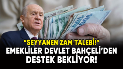 Emekliler Devlet Bahçeli'den destek bekliyor!