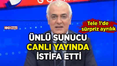 Sunucu Gökmen Karadağ'dan Tele 1 canlı yayınında istifa