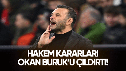 Hakem kararları Okan Buruk'u çıldırttı!