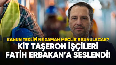 KİT taşeron işçileri soruyor: Kanun teklifi ne zaman Meclis'e sunulacak?