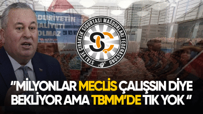 ''Milyonlar Meclis çalışsın diye bekliyor ama TBMM de tık yok ''