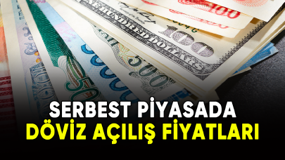 Serbest piyasada döviz fiyatları