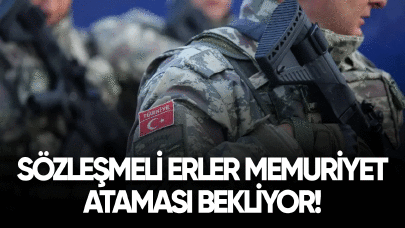 Sözleşmeli erler memuriyet ataması bekliyor!