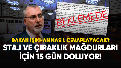 Staj ve çıraklık mağdurları için 15 gün doluyor!