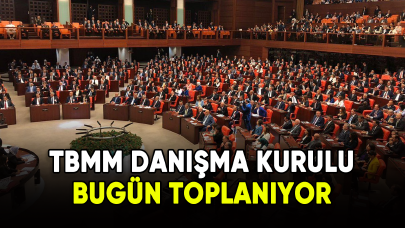 TBMM Danışma Kurulu bugün toplanıyor