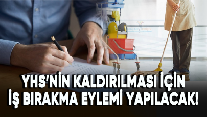 Yardımcı Hizmetler Sınıfı'nın kaldırılması için iş bırakma eylemi yapılacak!