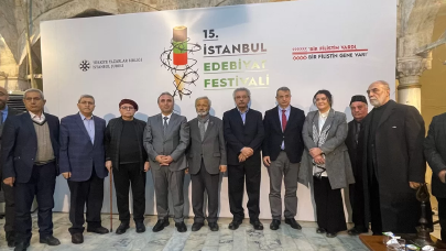 15. İstanbul Edebiyat Festivali Filistin temasıyla başladı!