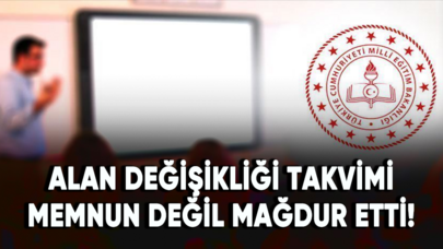 2023 Alan değişikliği takvimi memnun değil mağdur etti!