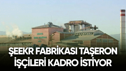 2023 Şeker fabrikası taşeron işçileri kadro istiyor