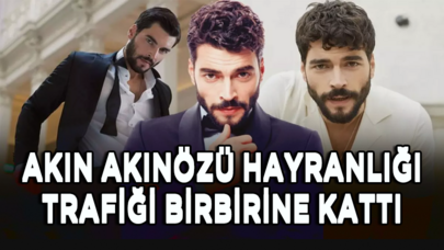 Akın Akınözü hayranlığı trafiği birbirine kattı