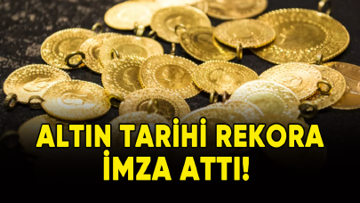 Altın tarihi rekora imza attı!