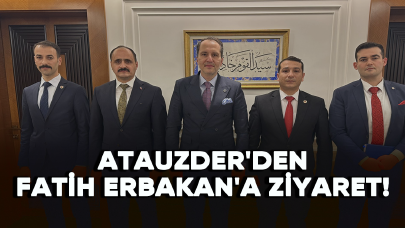 Atanamayan Uzmanlar Derneği'nden Fatih Erbakan'a ziyaret!