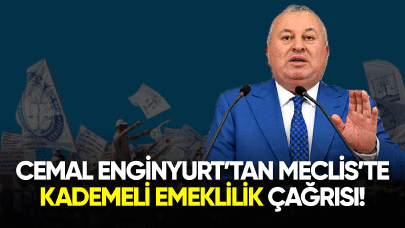 Cemal Enginyurt'tan Meclis'te kademeli emeklilik çağrısı!