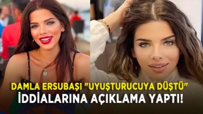 Damla Ersubaşı "uyuşturucuya düştü" iddialarına açıklama yaptı!