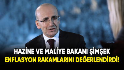 Hazine ve Maliye Bakanı Şimşek, enflasyon rakamlarını değerlendirdi!