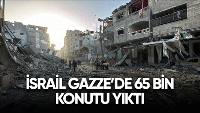 İsrail Gazze'de 65 bin konutu yıktı