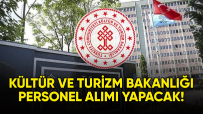 Kültür ve Turizm Bakanlığı personel alımı yapacak!