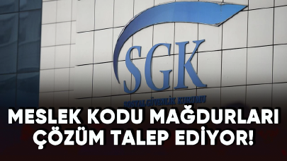 Meslek kodu mağdurları işe iade ve uygun meslek kodu talep ediyor!