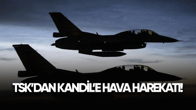 TSK'dan Kandil'e hava harekatı!