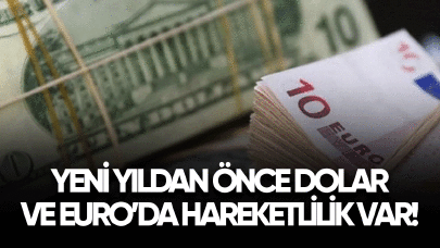 Yeni yıldan önce Dolar ve Euro'da hareketlilik var!