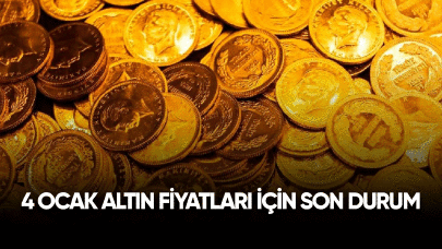 4 Ocak perşembe altın fiyatları için son durum