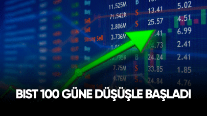 BIST 100 güne düşüşle başladı