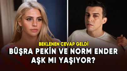 Büşra Pekin ve Norm Ender aşk mı yaşıyor? Beklenen cevap geldi