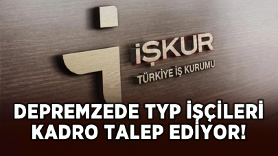 Depremzede TYP işçileri kadro talep ediyor!