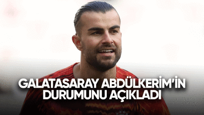 Galatasaray Abdülkerim Bardakçı'nın durumunu açıkladı