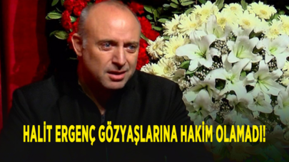 Halit Ergenç gözyaşlarına hakim olamadı!