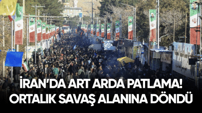 İran'da art arda patlama! Ortalık savaş alanına döndü