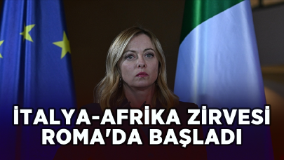 İtalya-Afrika Zirvesi Roma'da başladı