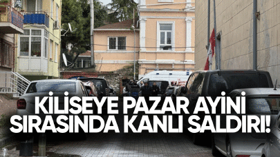 Kiliseye pazar ayini sırasında kanlı saldırı!