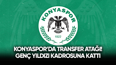 Konyaspor'dan transfer atağı! Genç yıldızı kadrosuna kattı