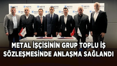 Metal işçisinin Grup Toplu İş Sözleşmesinde anlaşma sağlandı