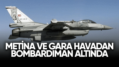 Metina ve Gara Hava'dan bombardıman altında