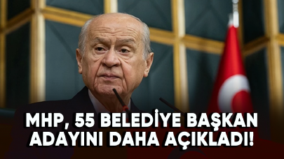 MHP, 55 belediye başkan adayını daha açıkladı!