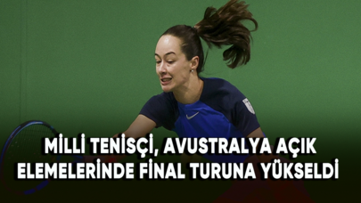 Milli tenisçi Zeynep Sönmez, Avustralya Açık elemelerinde final turuna yükseldi