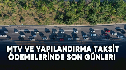 MTV ve yapılandırma taksit ödemelerinde son günler!