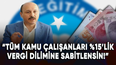 Talip Geylan'dan kamu çalışanlarının vergi dilimi için açık çağrı!