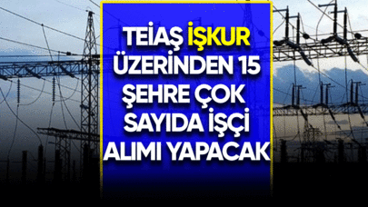 TEİAŞ İŞKUR üzerinden 15 şehre çok sayıda işçi alımı yapacak