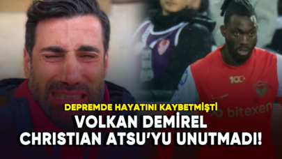 Volkan Demirel Christian Atsu'yu unutmadı!