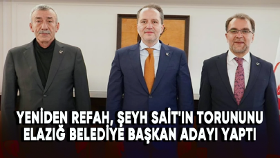 Yeniden Refah Partisi, Şeyh Sait'in torununu Elazığ Belediye Başkan adayı yaptı