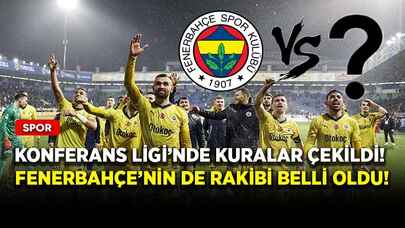 Konferans Ligi’nde kuralar çekildi! Fenerbahçe’nin de rakibi belli oldu!