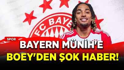 Bayern Münih'e Boey'den şok haber!