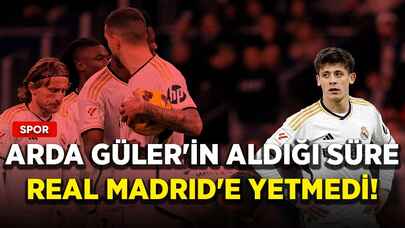 Arda Güler'in aldığı süre Real Madrid'e yetmedi!